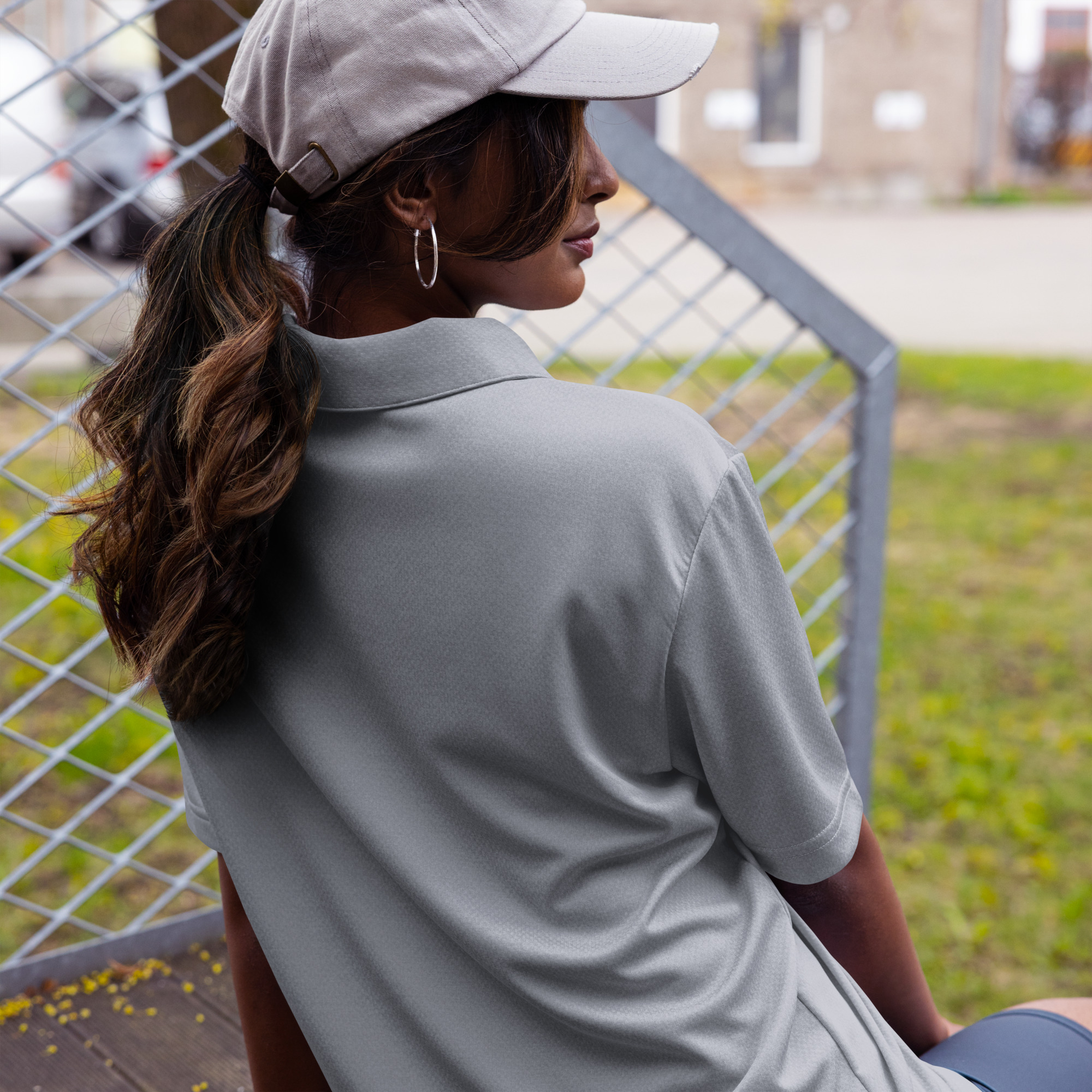 adidas space-dyed polo - Image 2