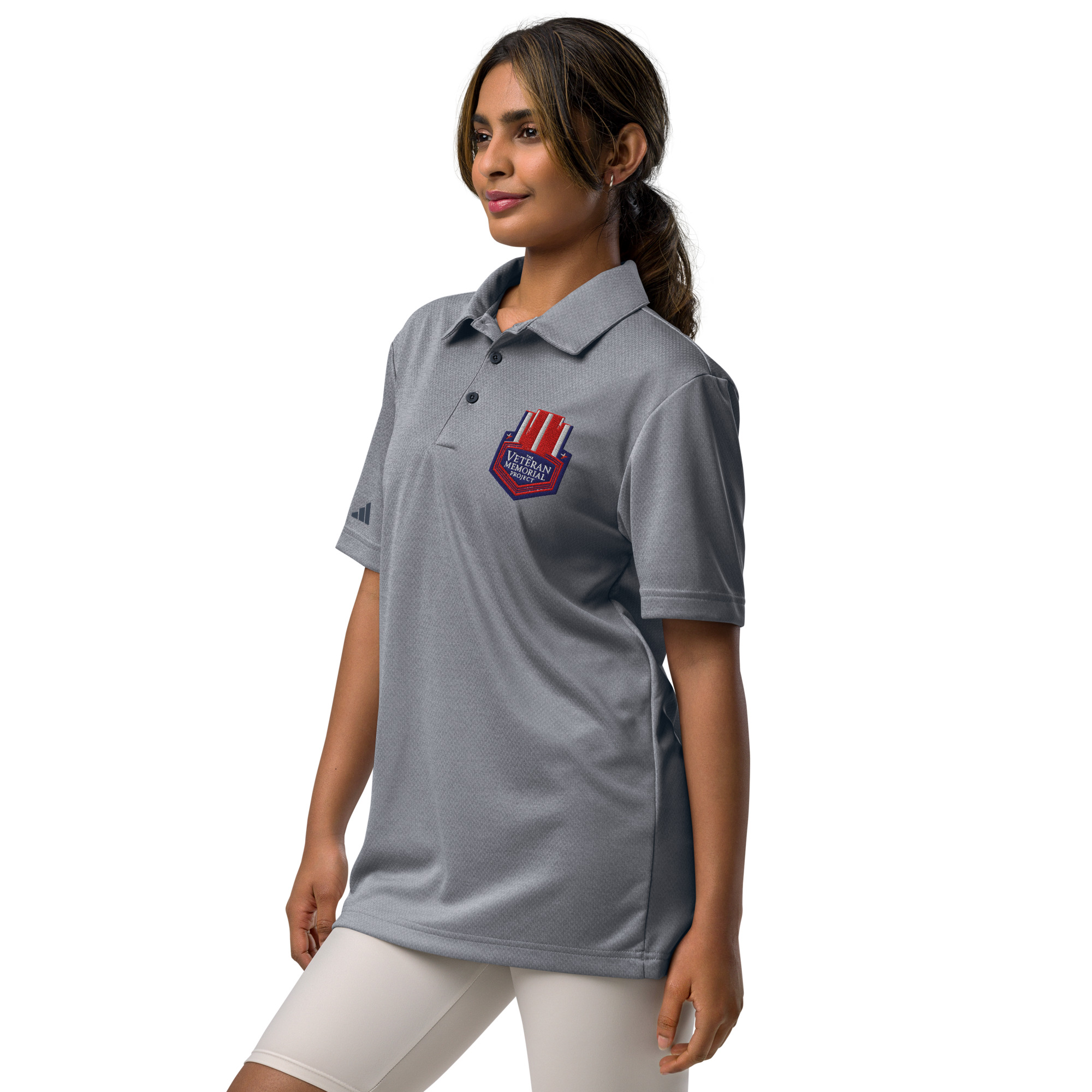 adidas space-dyed polo - Image 6