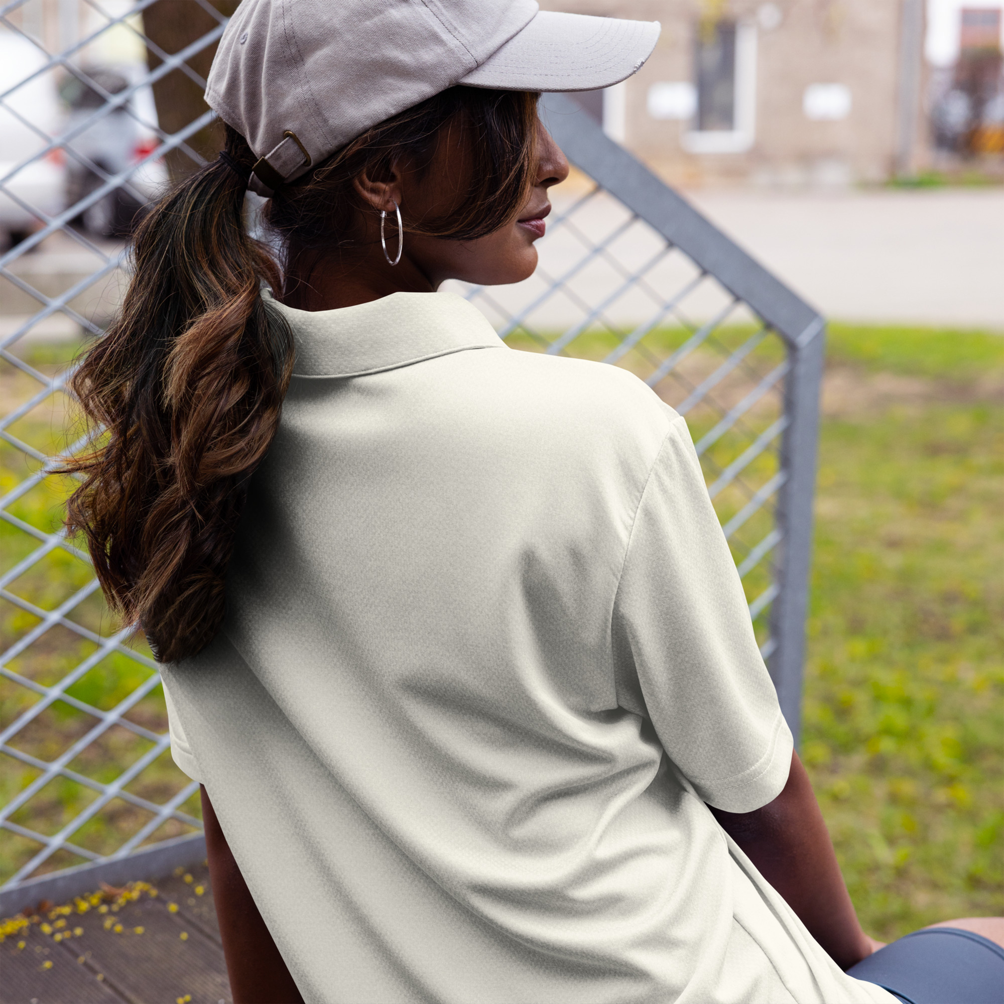 adidas space-dyed polo - Image 4