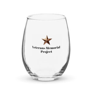 Stemless wine glass