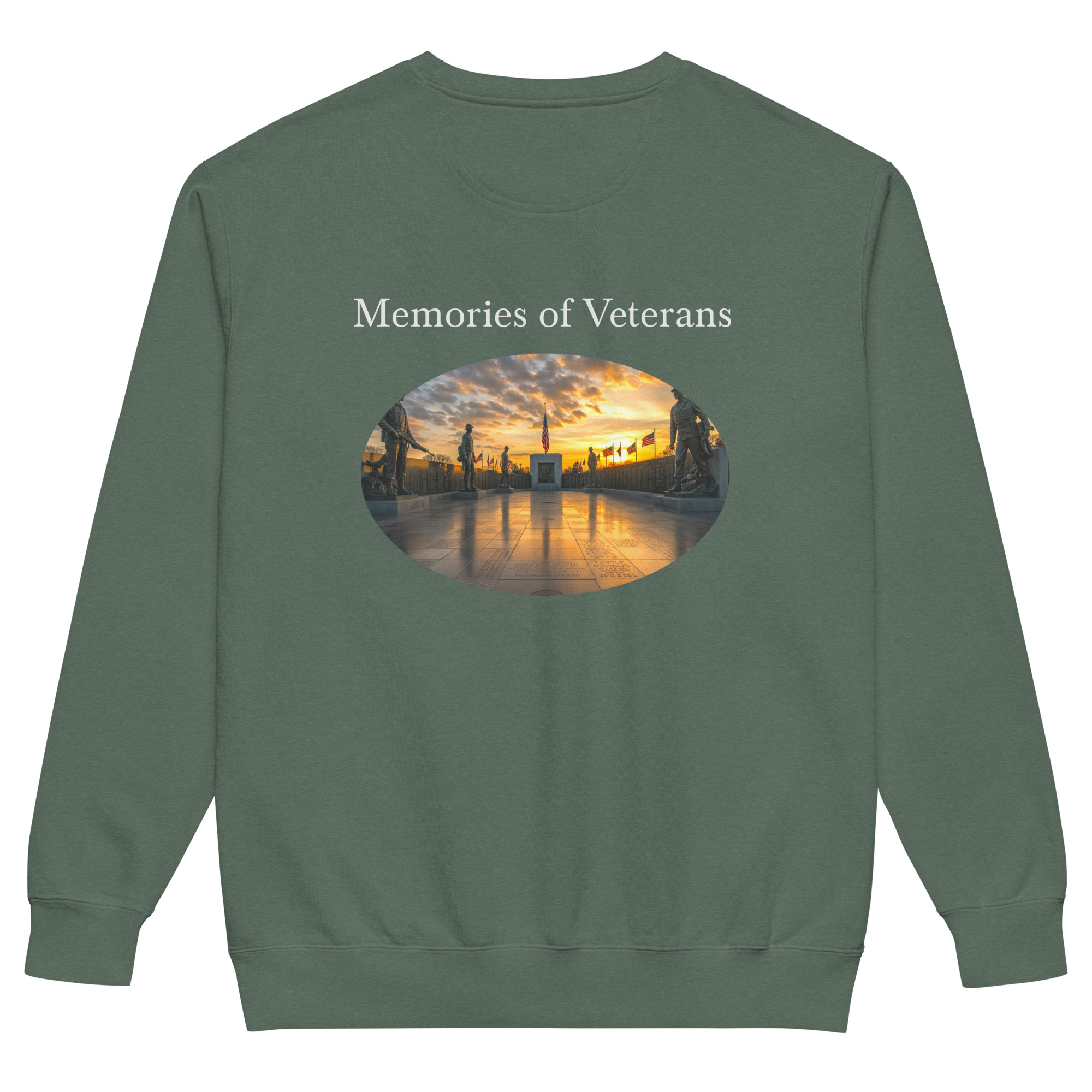 Unisex garment-dyed sweatshirt - Image 8