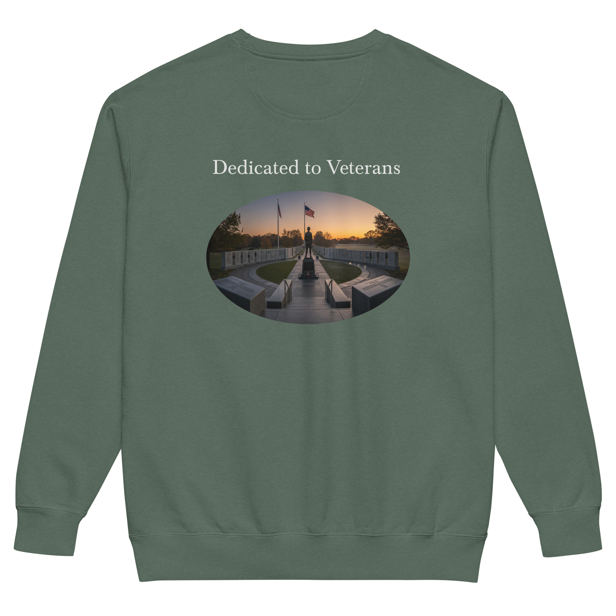 Unisex garment-dyed sweatshirt - Image 8