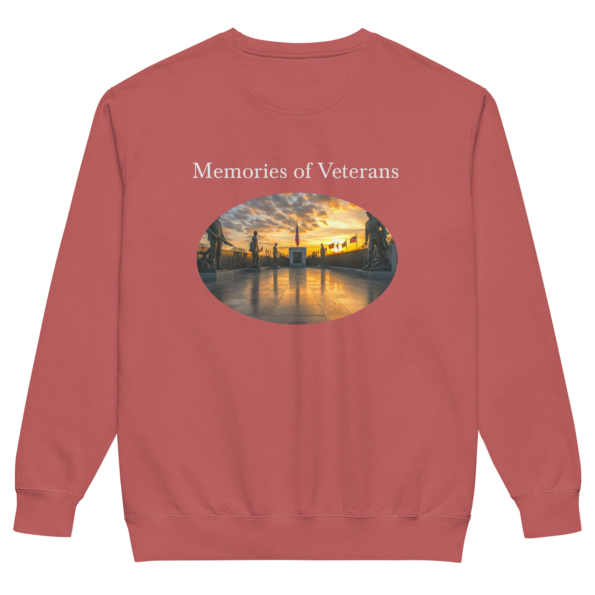 Unisex garment-dyed sweatshirt - Image 10