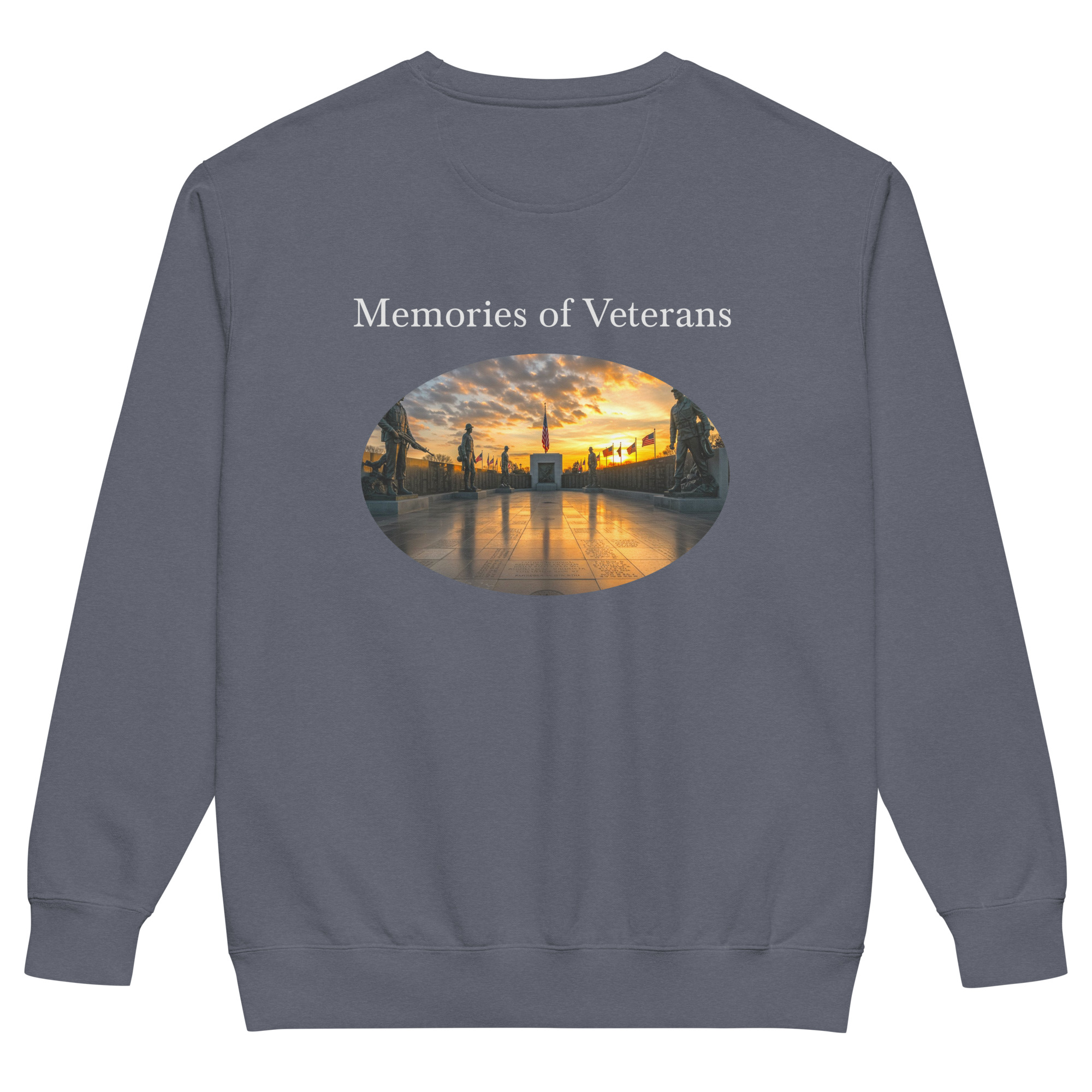 Unisex garment-dyed sweatshirt - Image 6