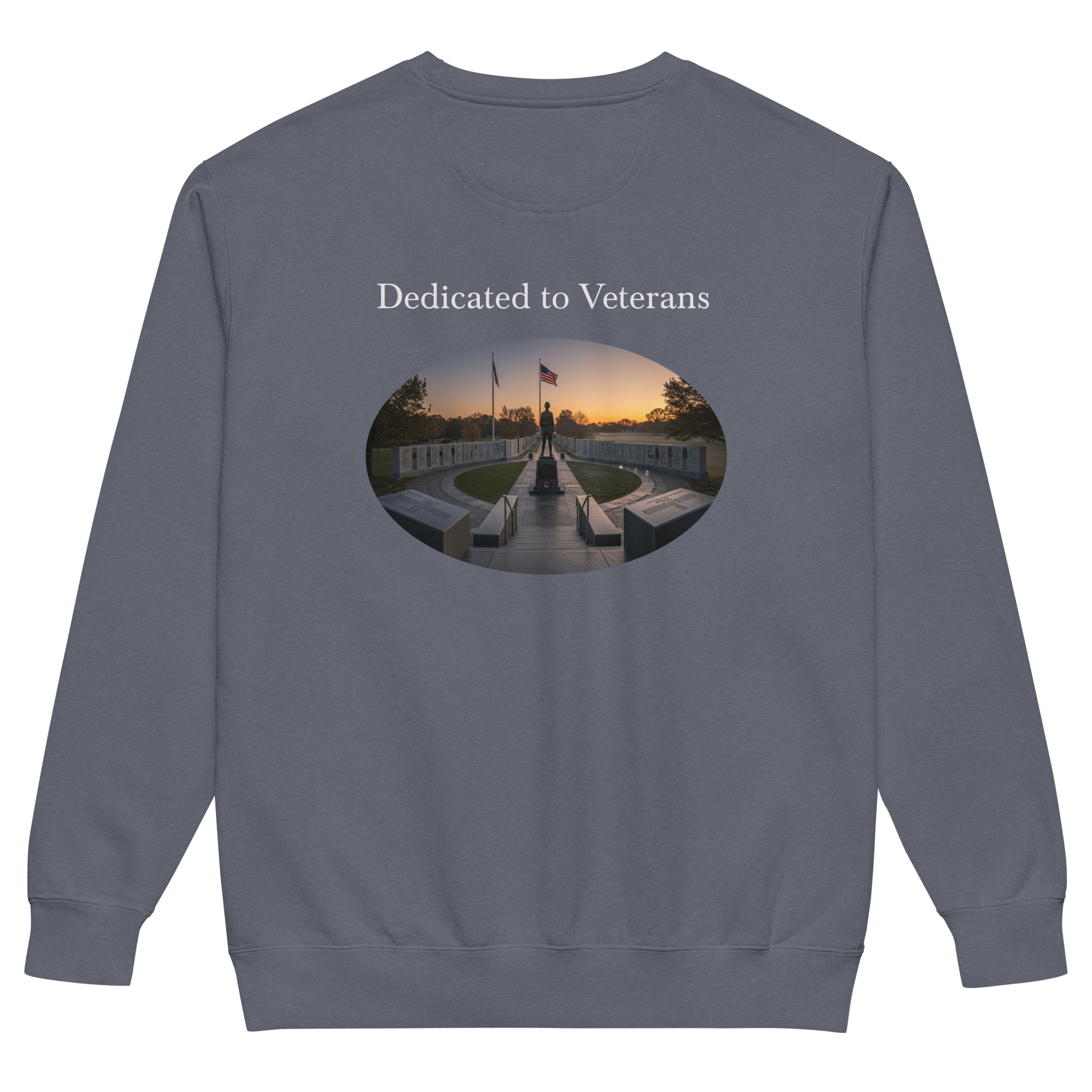 Unisex garment-dyed sweatshirt - Image 6