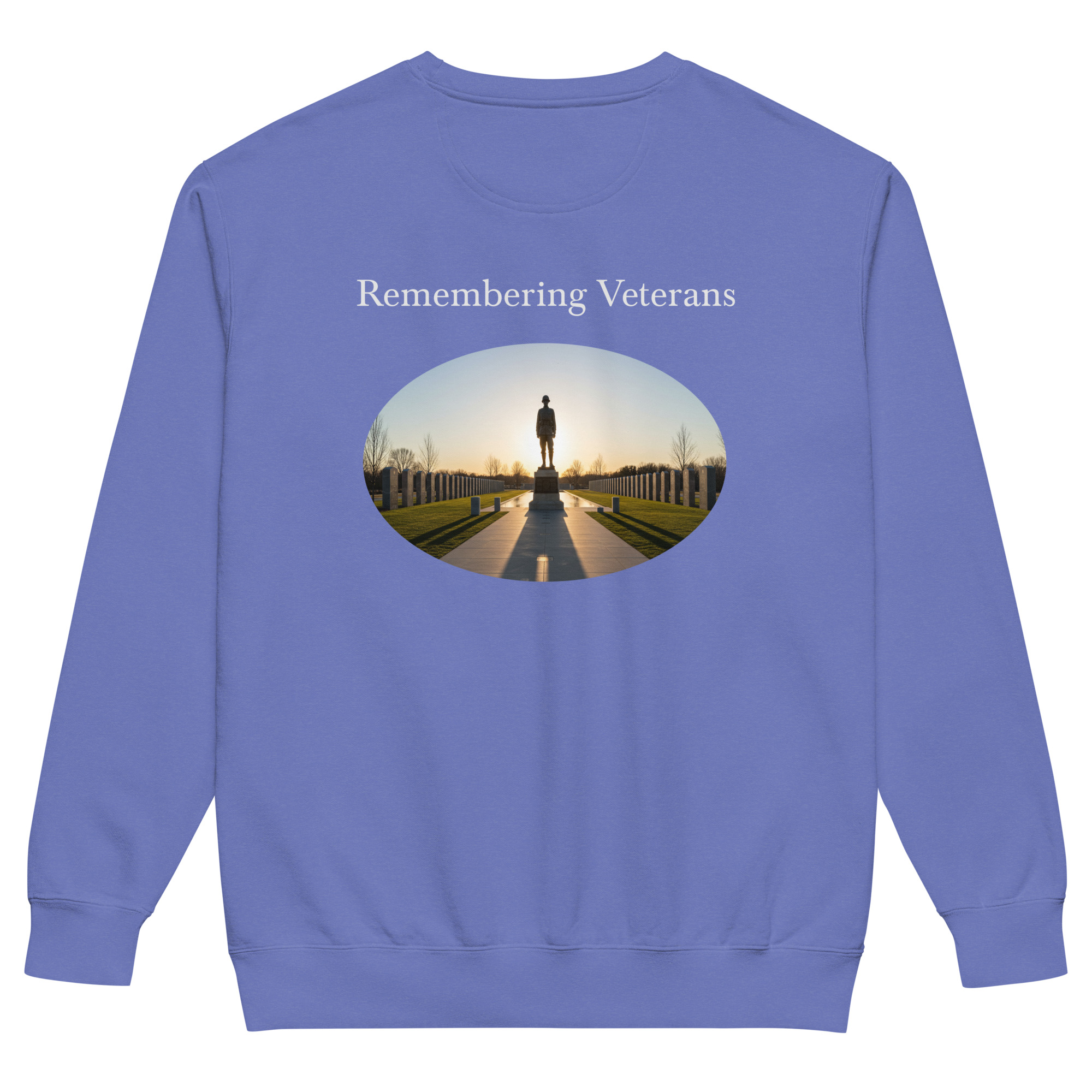 Unisex garment-dyed sweatshirt - Image 11