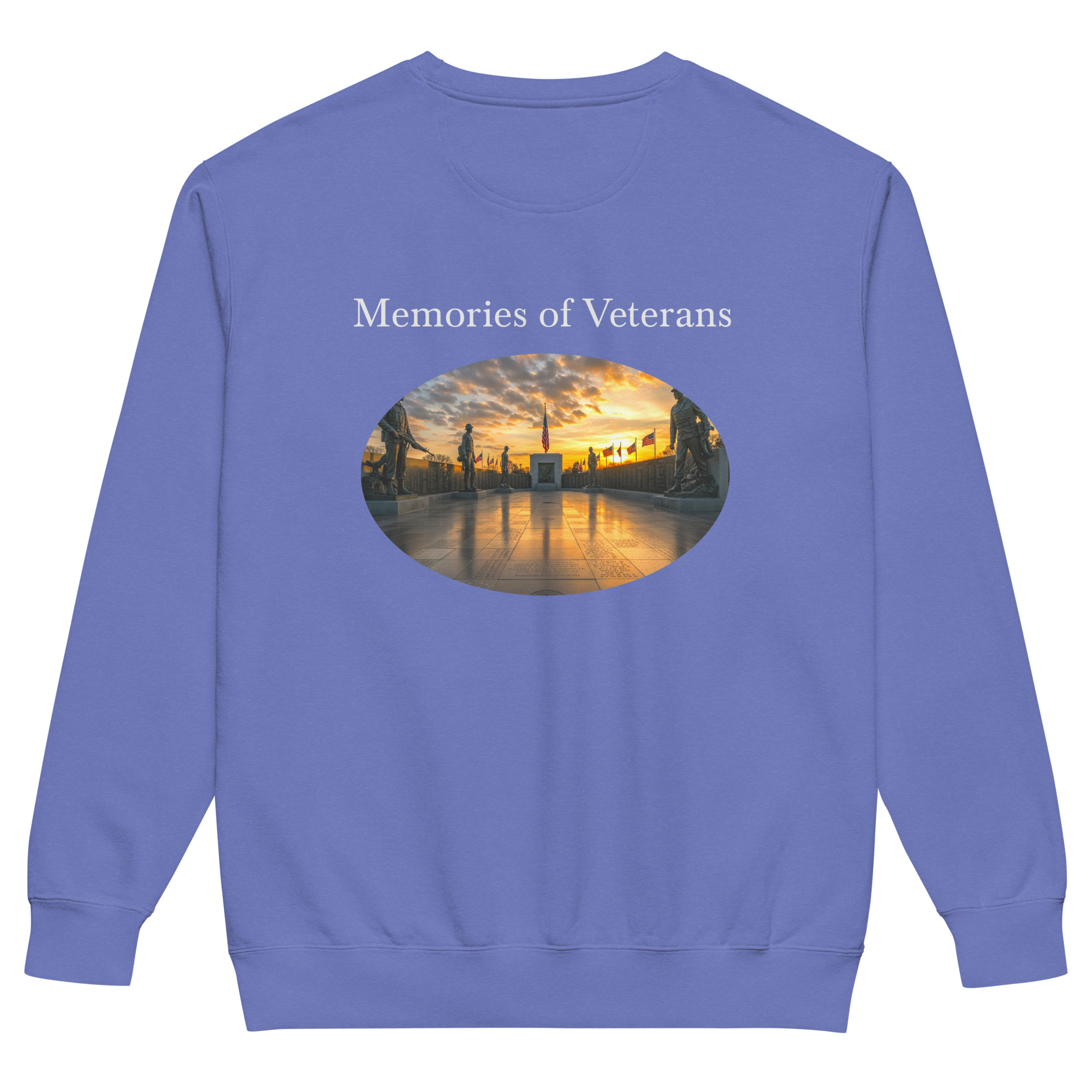 Unisex garment-dyed sweatshirt - Image 11