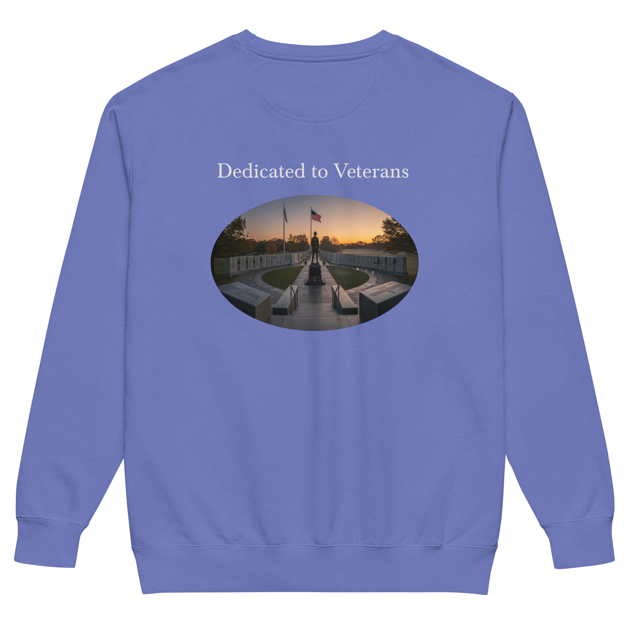 Unisex garment-dyed sweatshirt - Image 12
