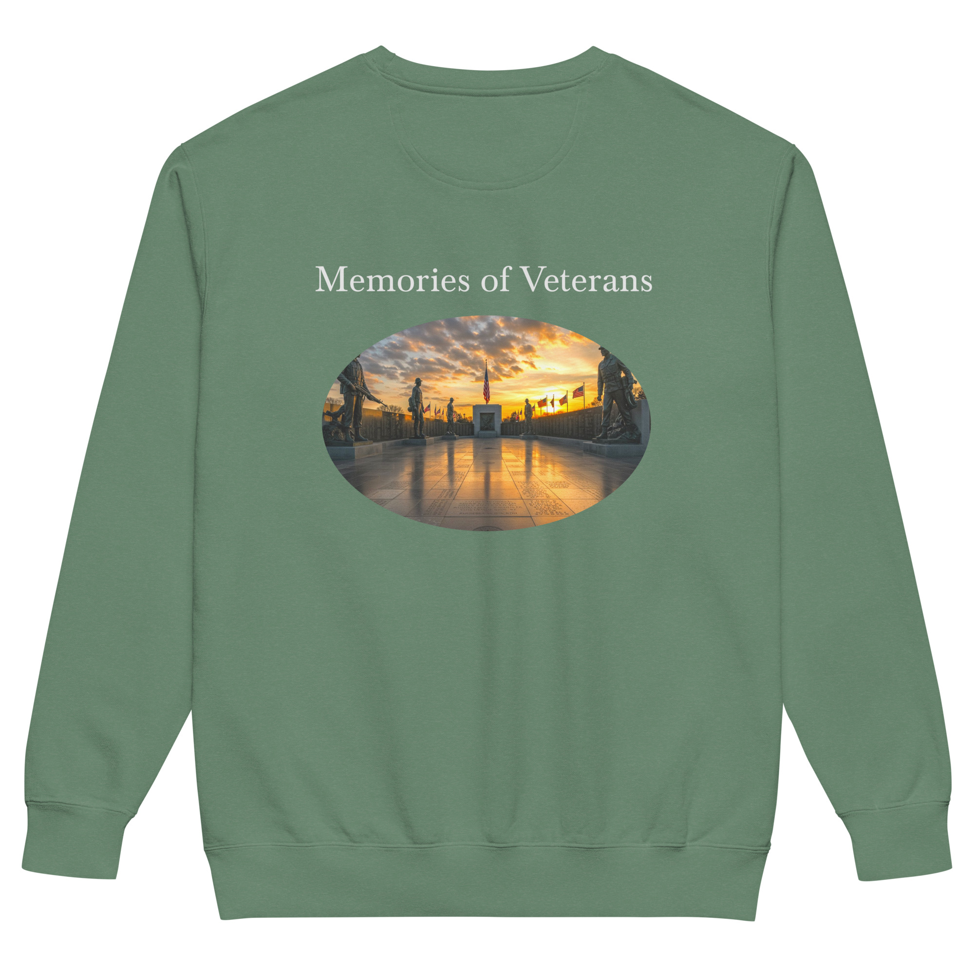 Unisex garment-dyed sweatshirt - Image 13