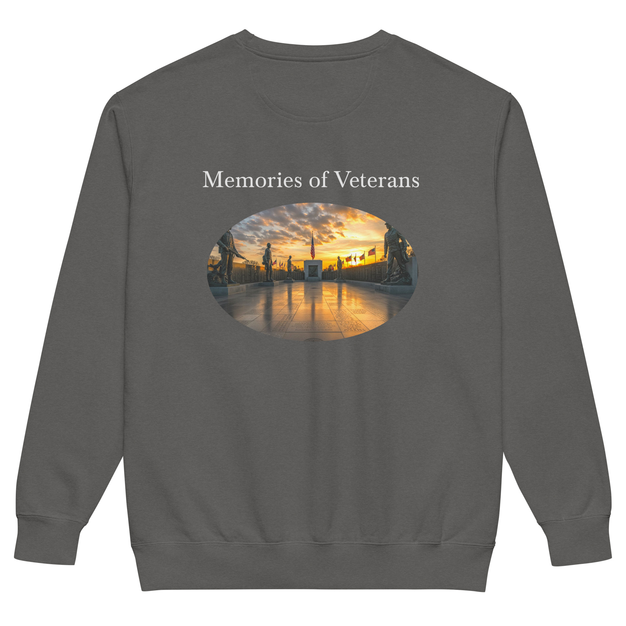 Unisex garment-dyed sweatshirt - Image 4