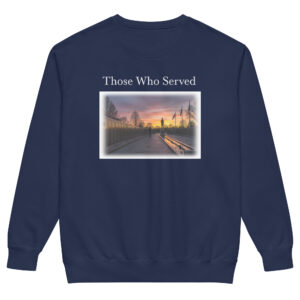 Unisex garment-dyed sweatshirt