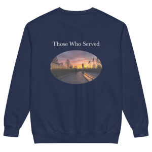 Unisex garment-dyed sweatshirt