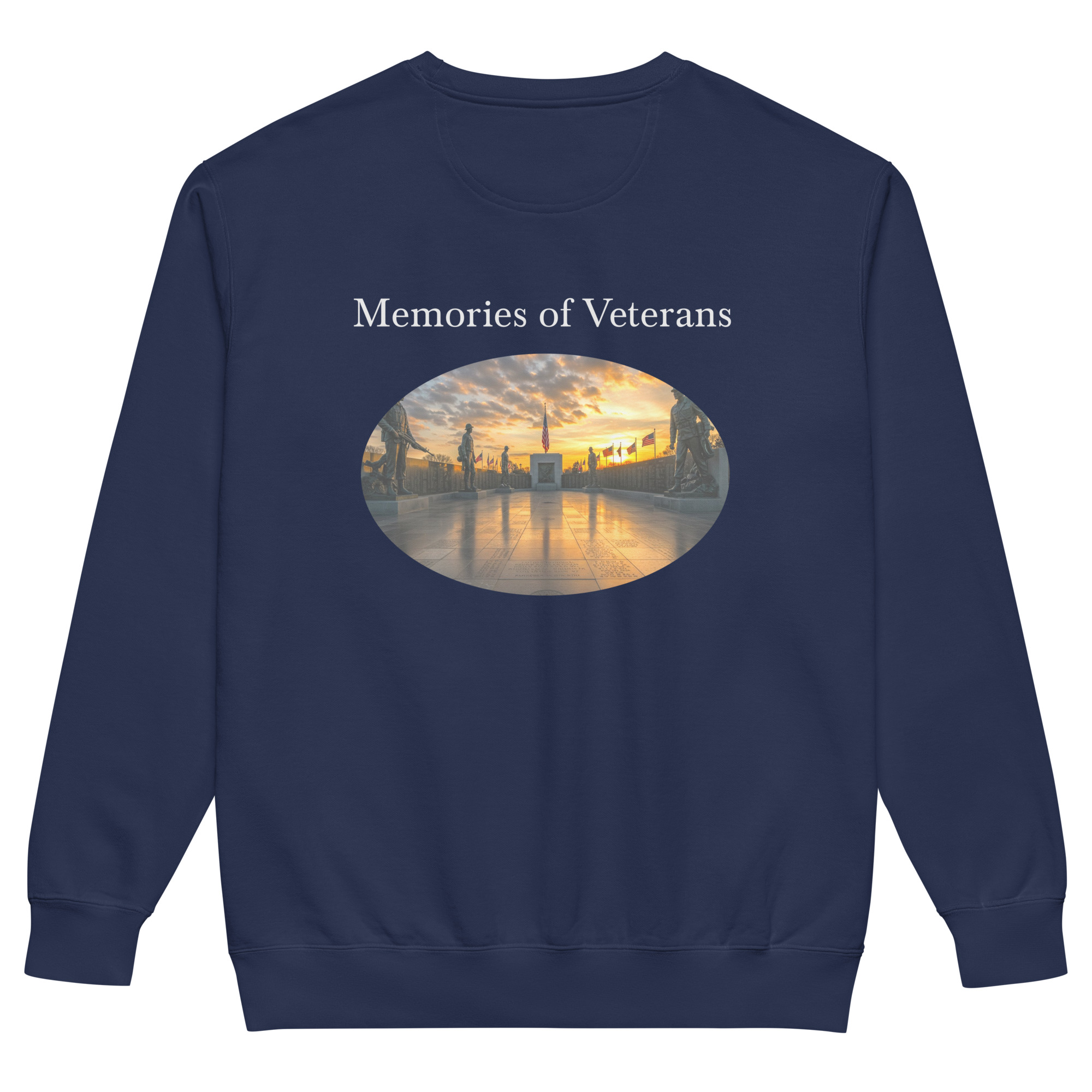 Unisex garment-dyed sweatshirt - Image 2