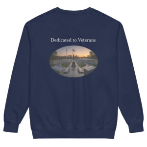 Unisex garment-dyed sweatshirt