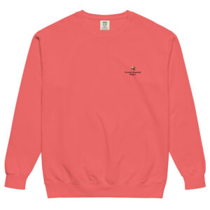 Unisex garment-dyed sweatshirt