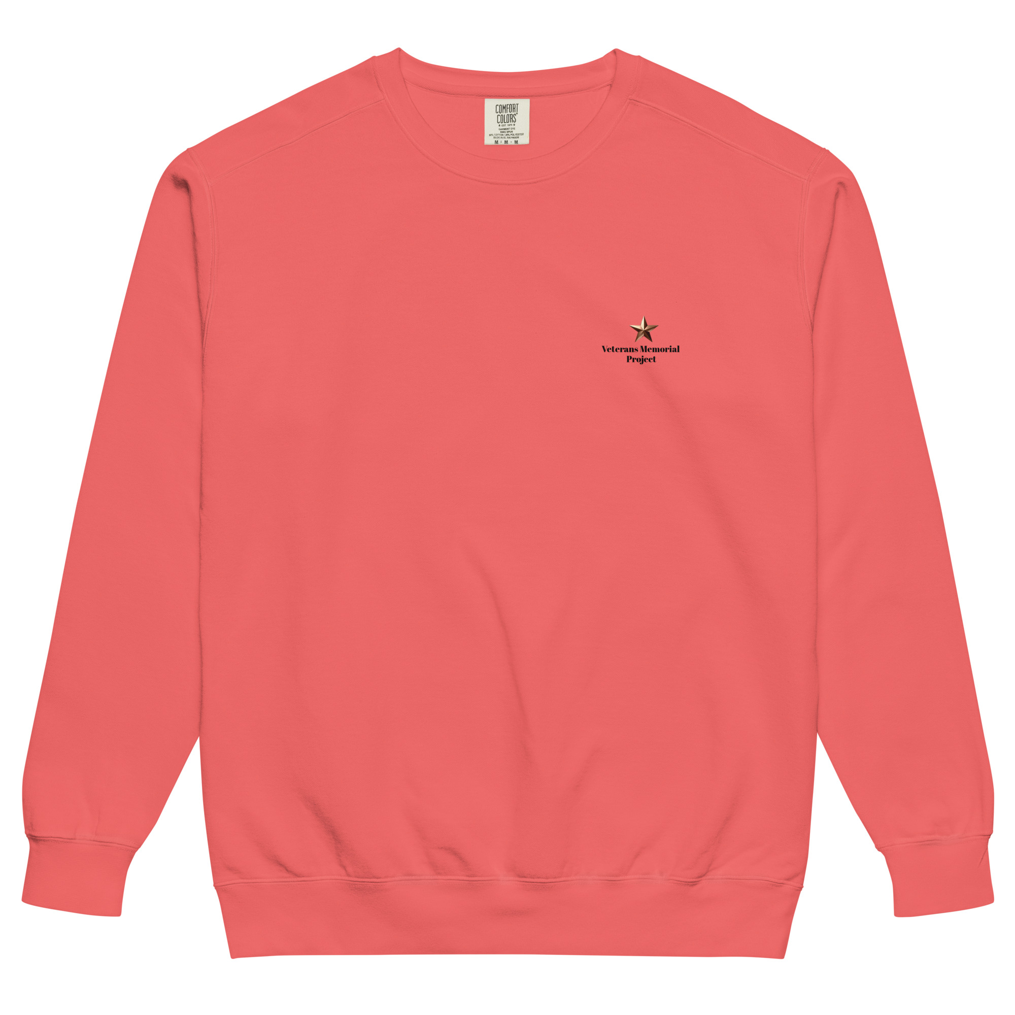 Unisex garment-dyed sweatshirt