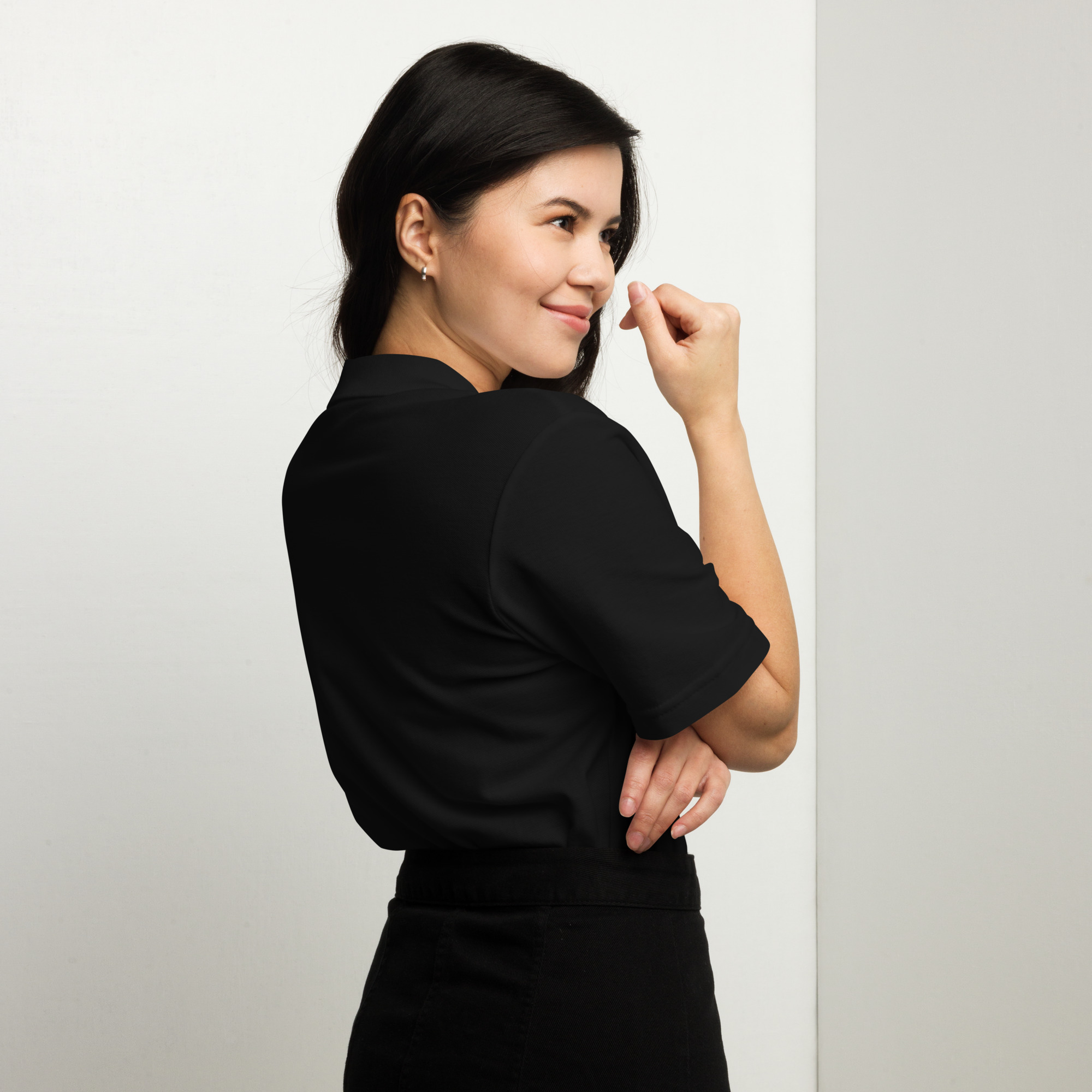 Unisex pique polo shirt - Image 2