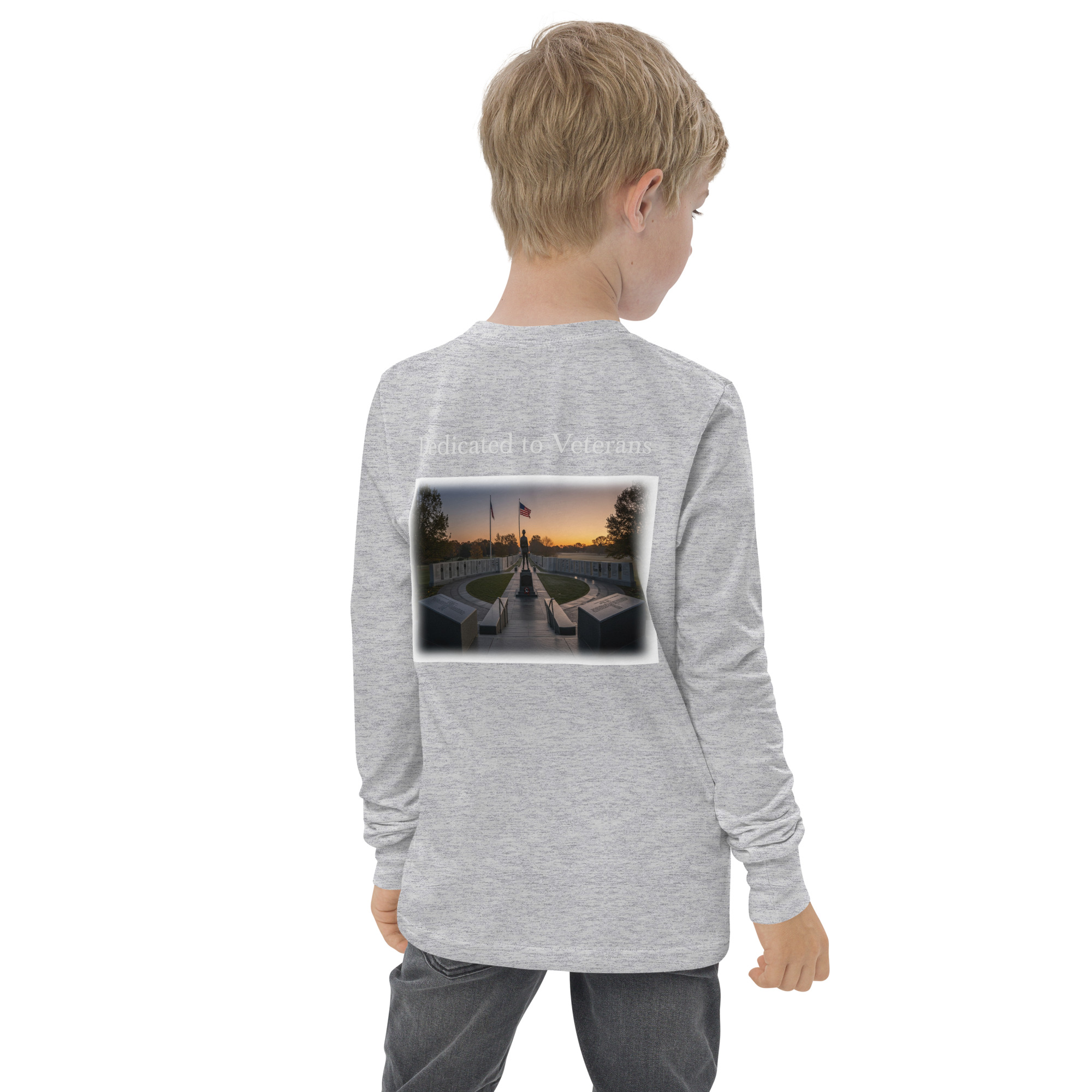 Youth long sleeve tee - Image 16