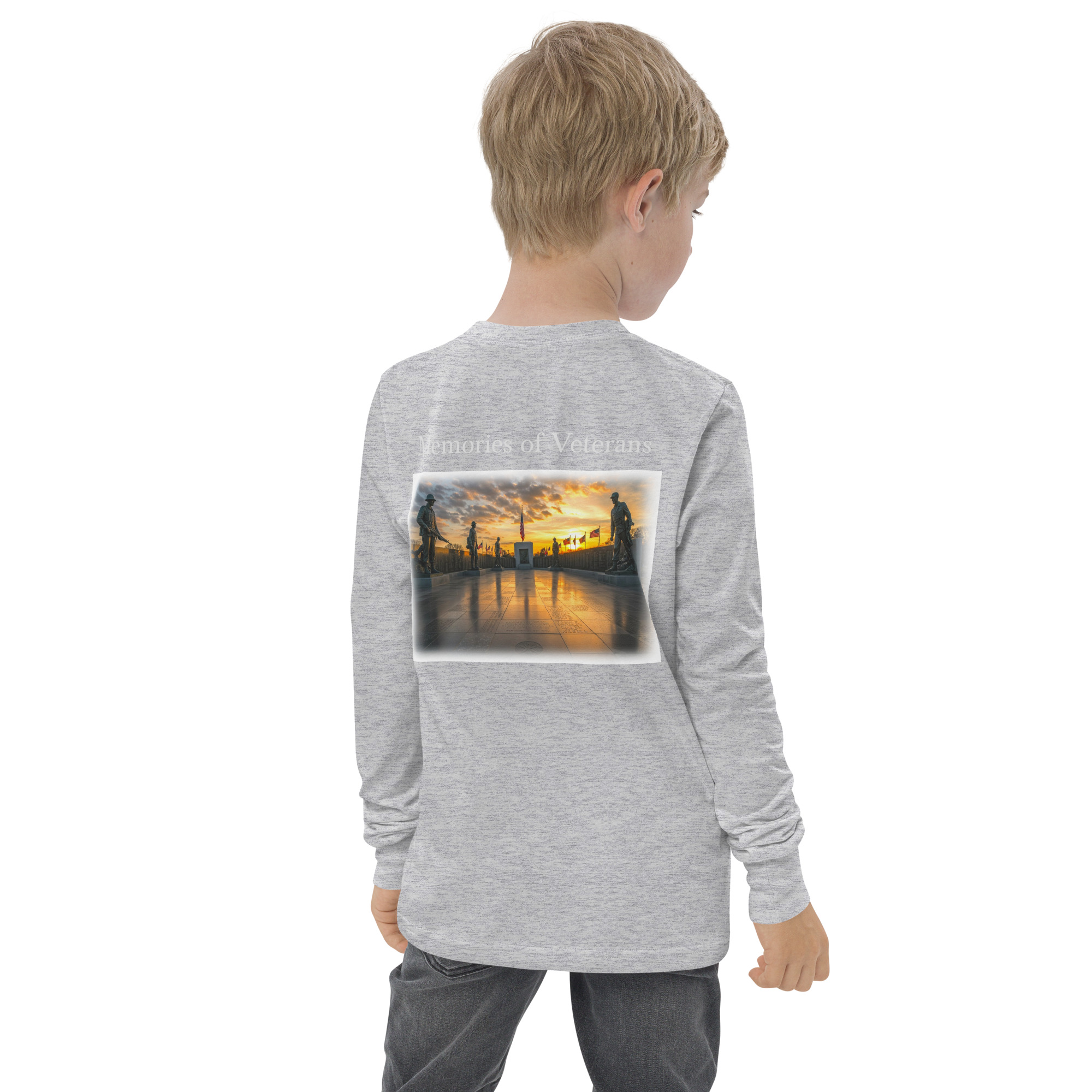 Youth long sleeve tee - Image 16