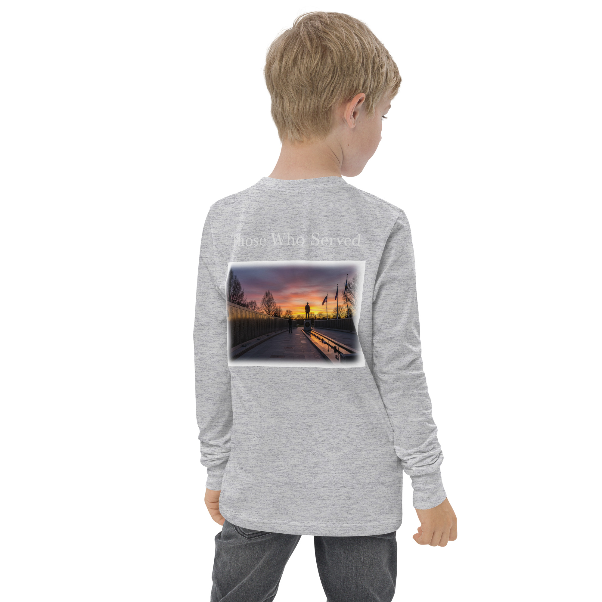 Youth long sleeve tee - Image 16