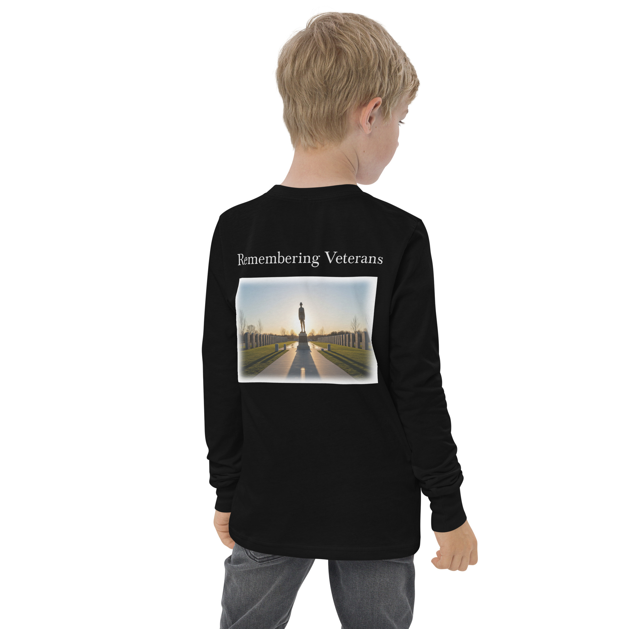 Youth long sleeve tee - Image 5