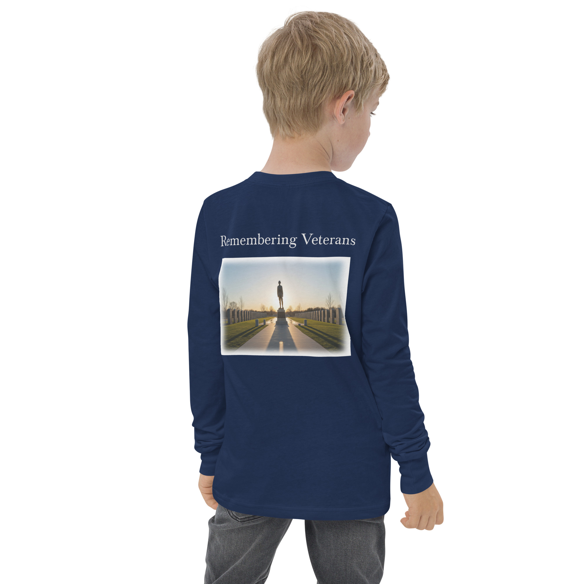 Youth long sleeve tee - Image 9
