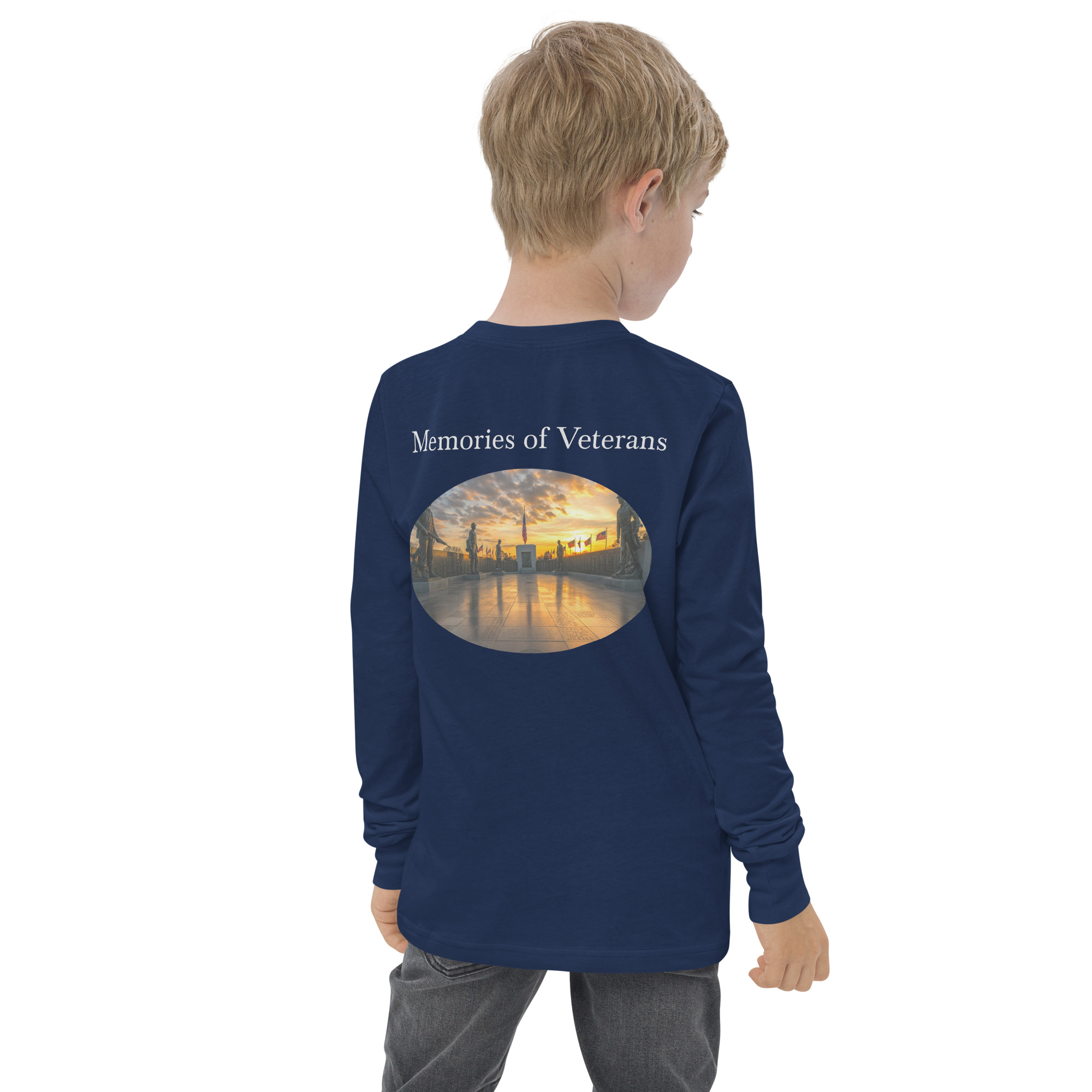 Youth long sleeve tee - Image 8