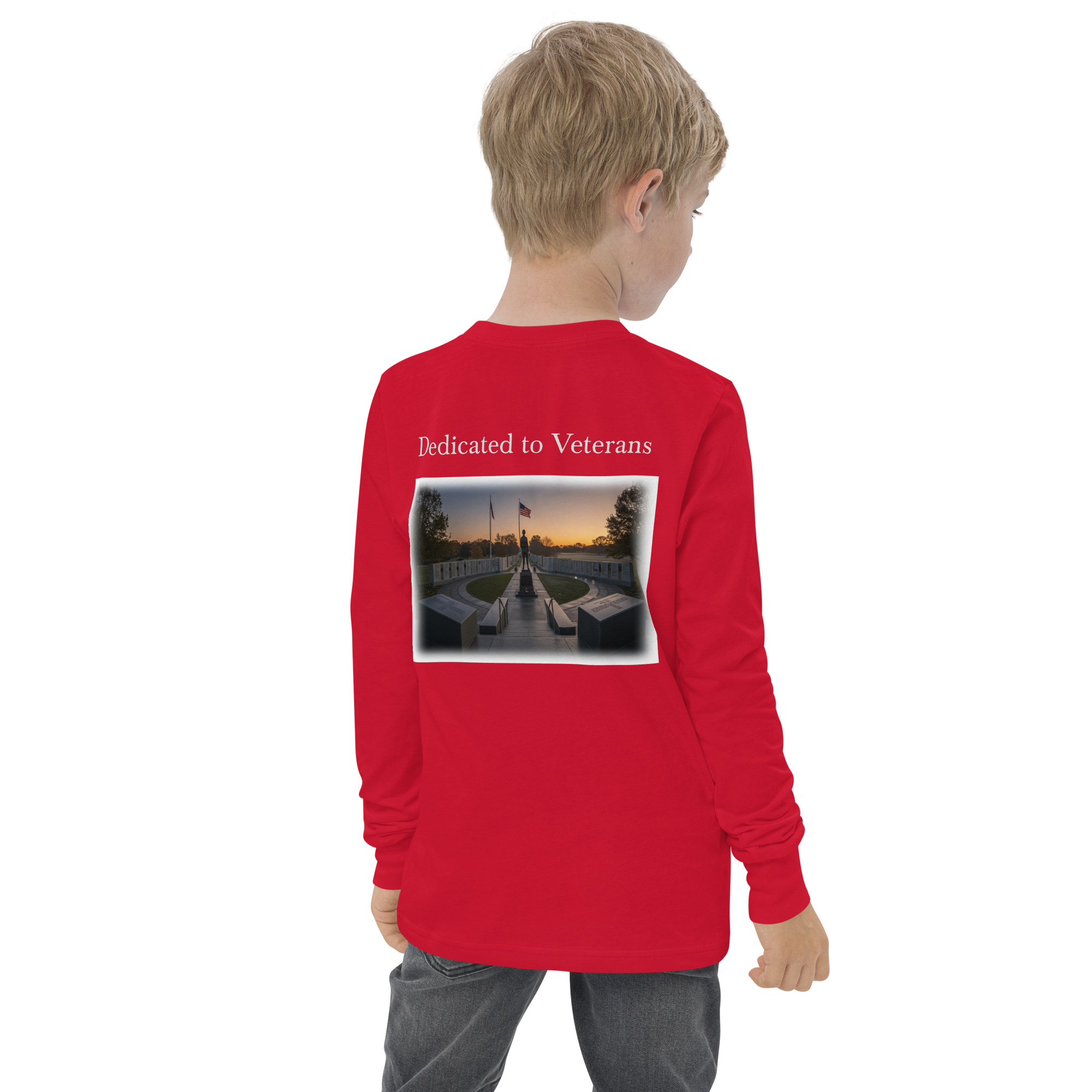 Youth long sleeve tee - Image 12