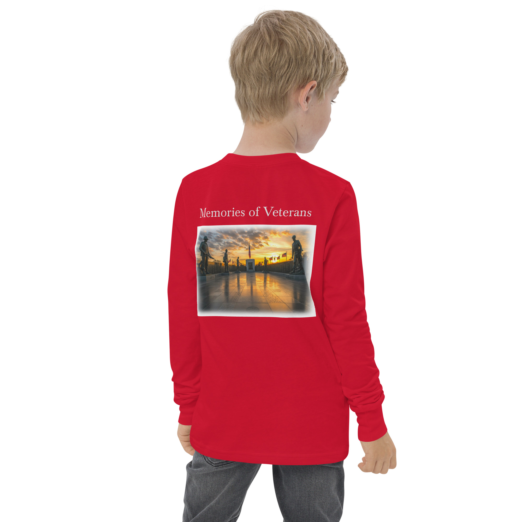 Youth long sleeve tee - Image 12