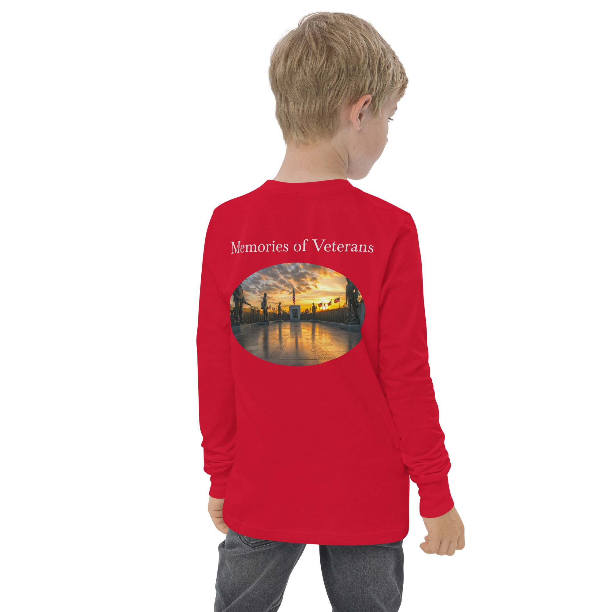 Youth long sleeve tee - Image 12