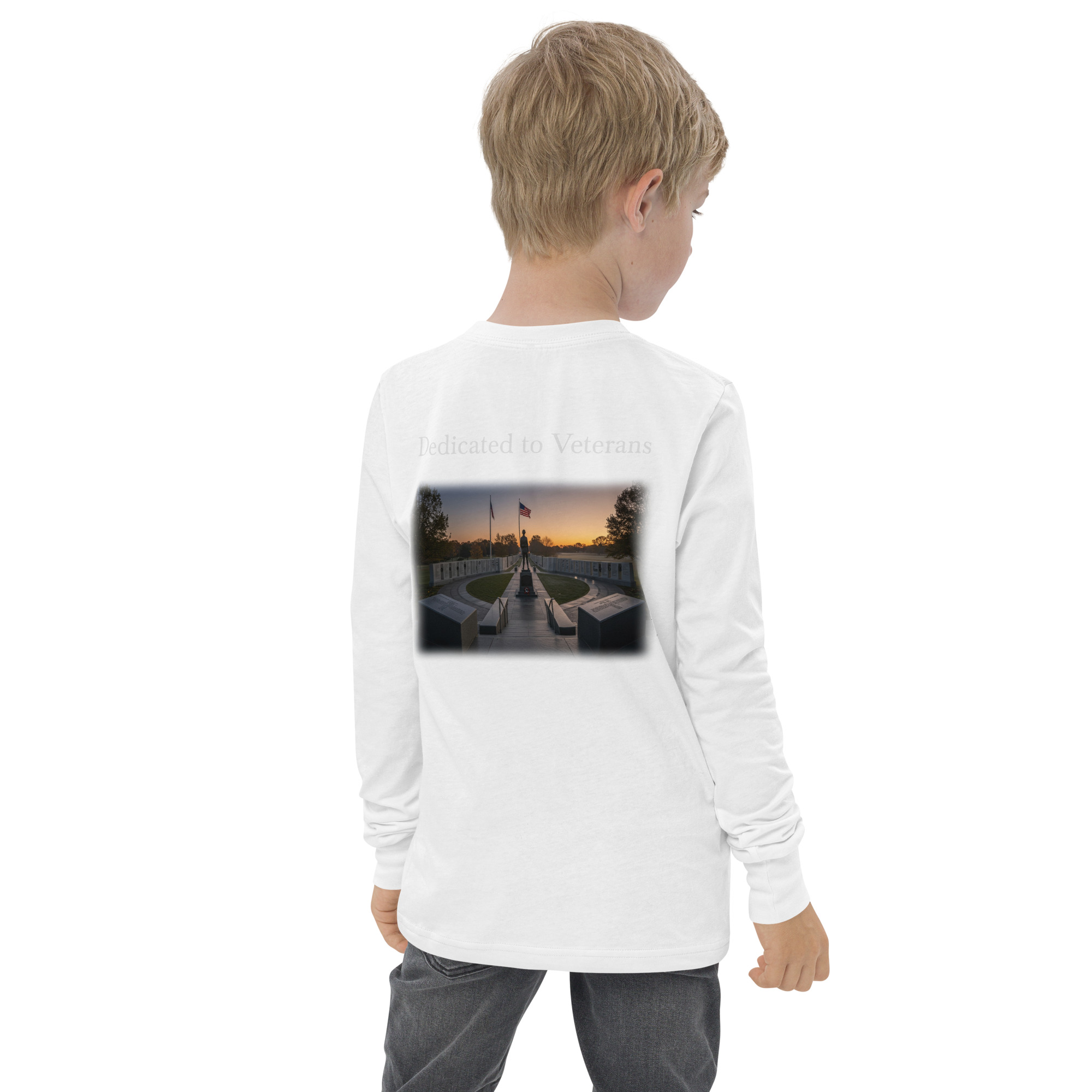 Youth long sleeve tee - Image 20