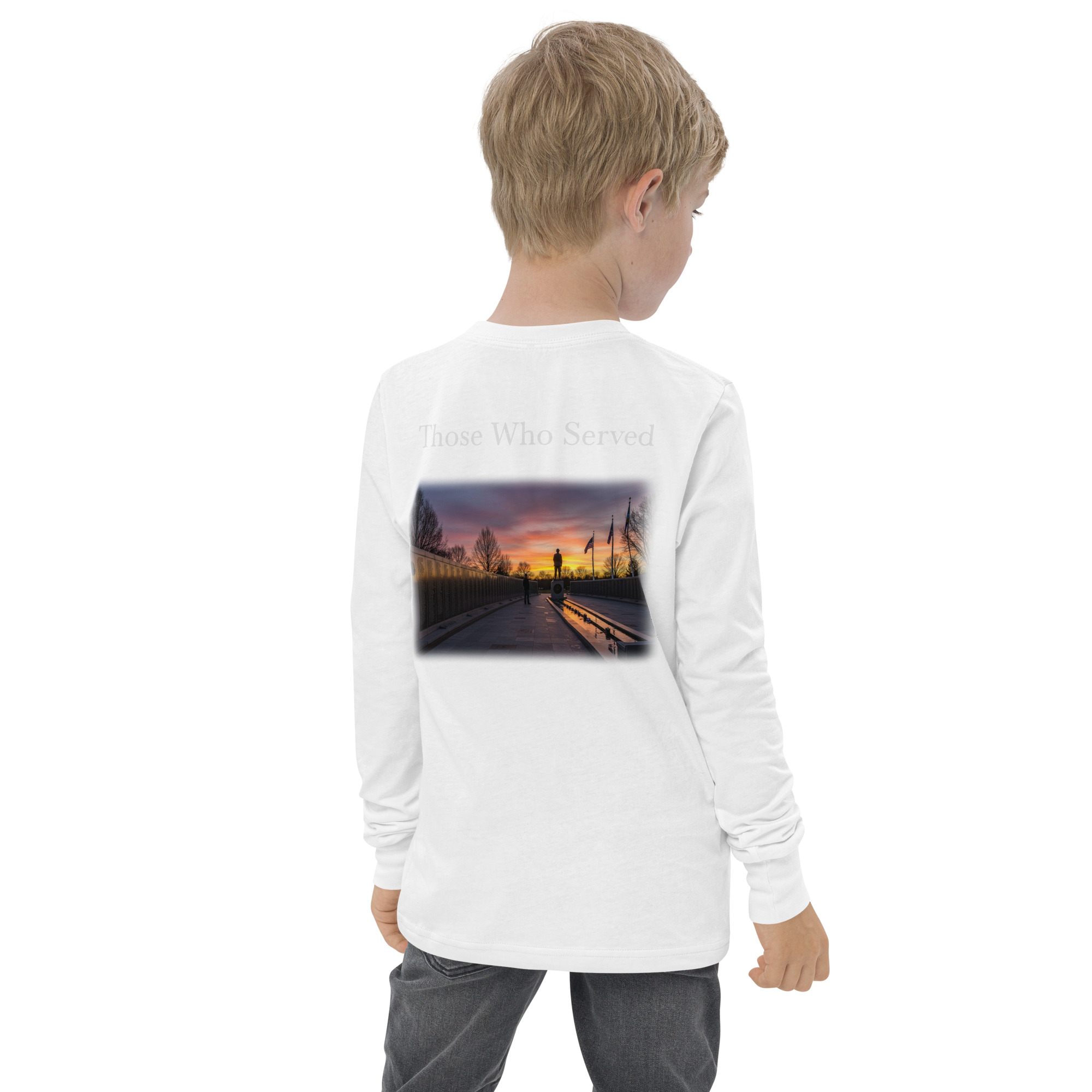 Youth long sleeve tee - Image 20